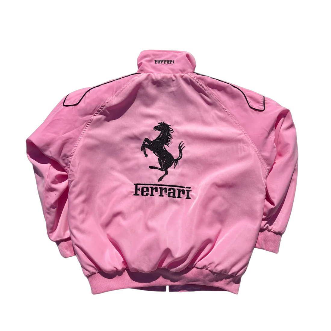 Pink Ferrari Racing Jacket