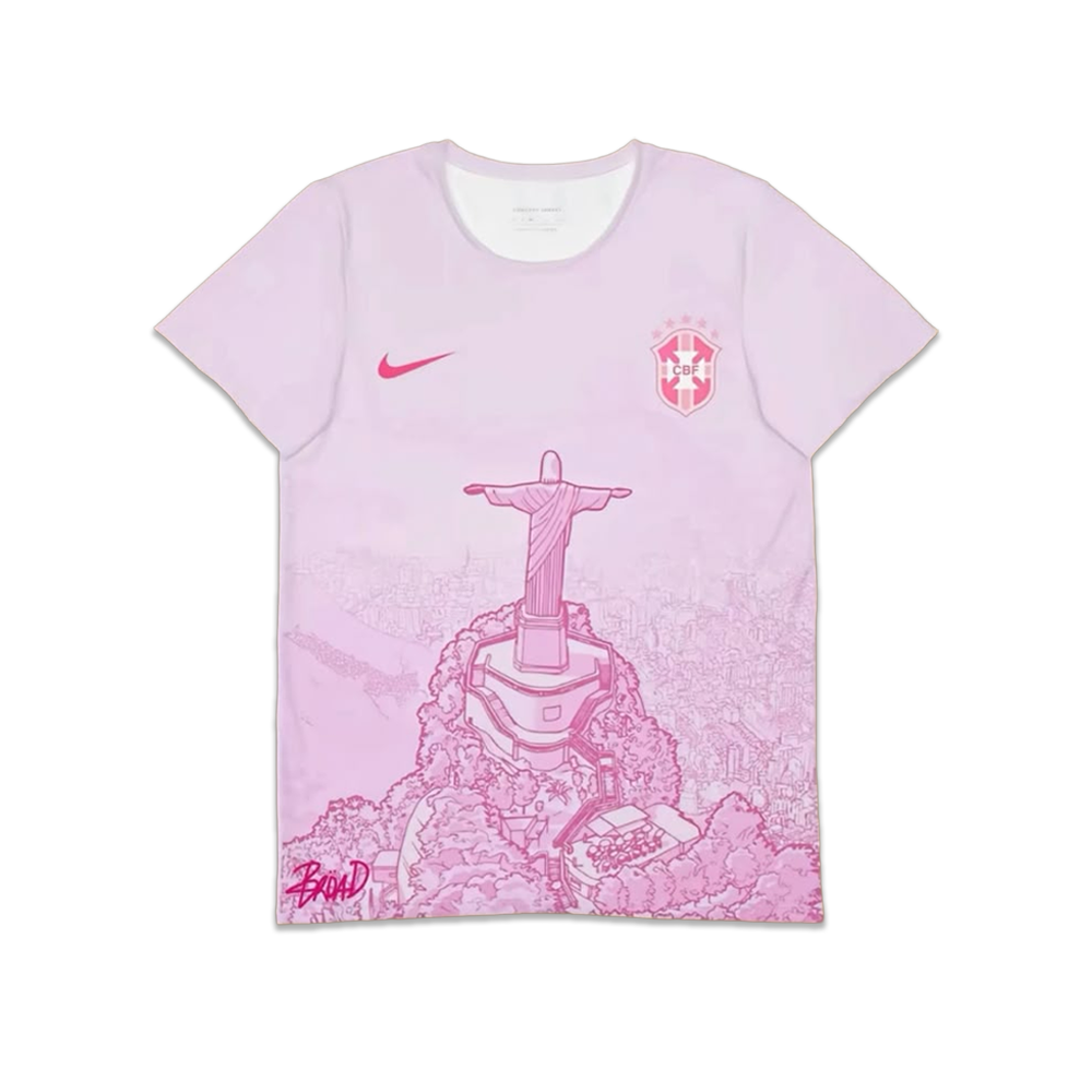 Pink Brazil Vintage Jersey