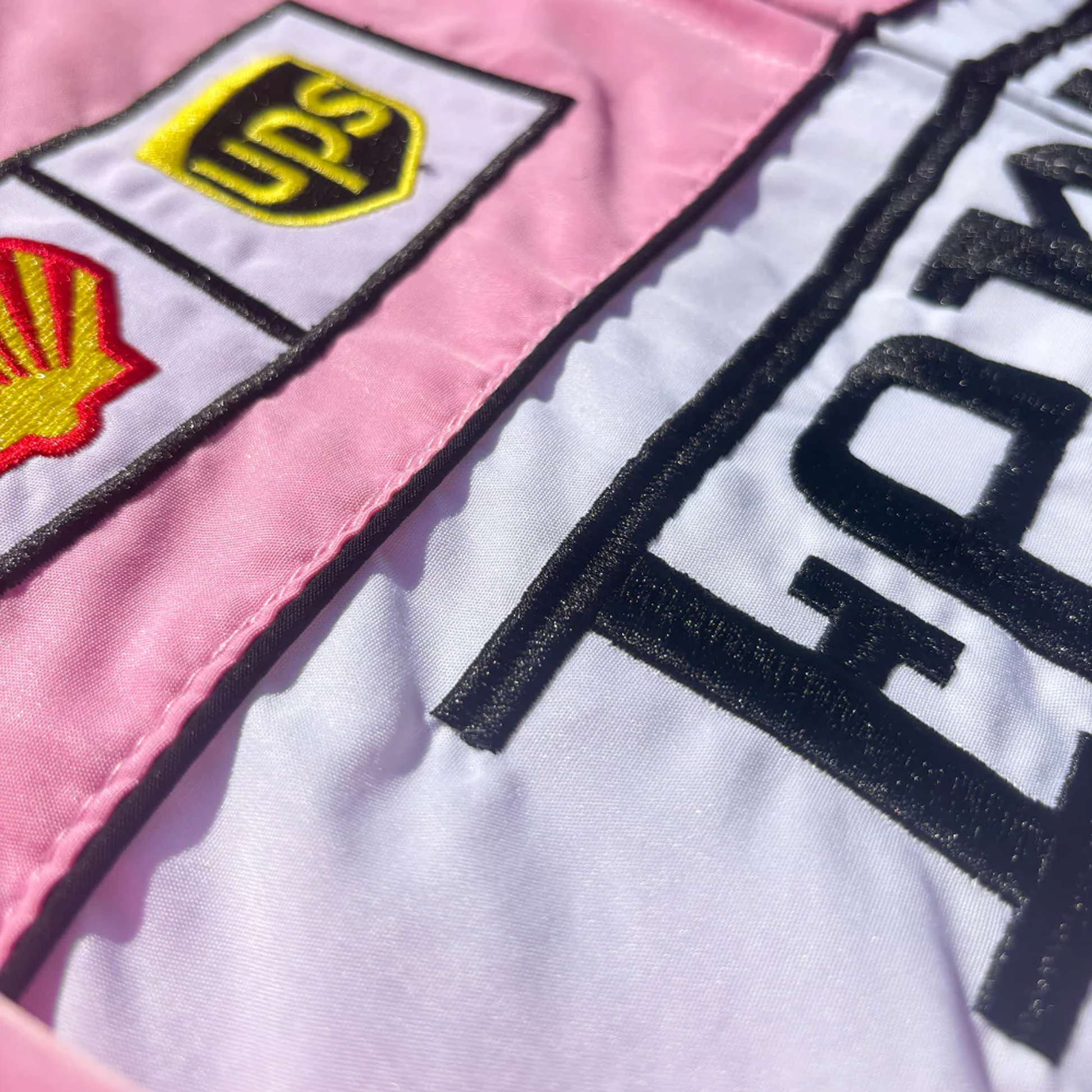Pink Ferrari Racing Jacket